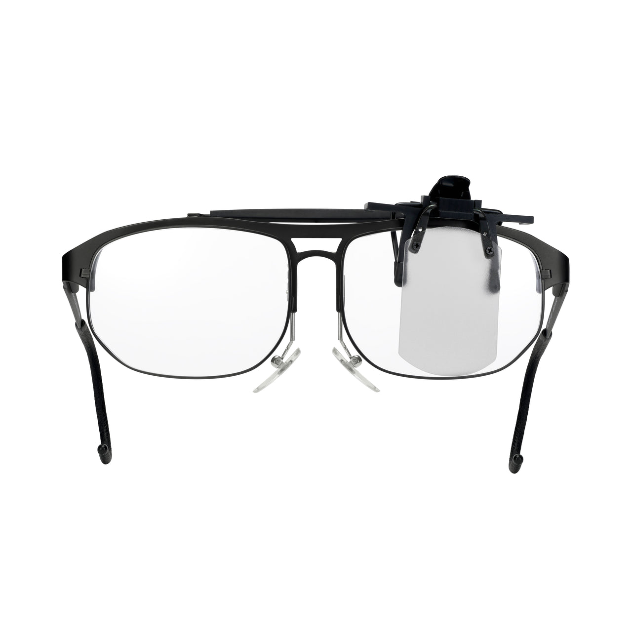 Clip on Translucent Eye Cover for Daywear Glasses